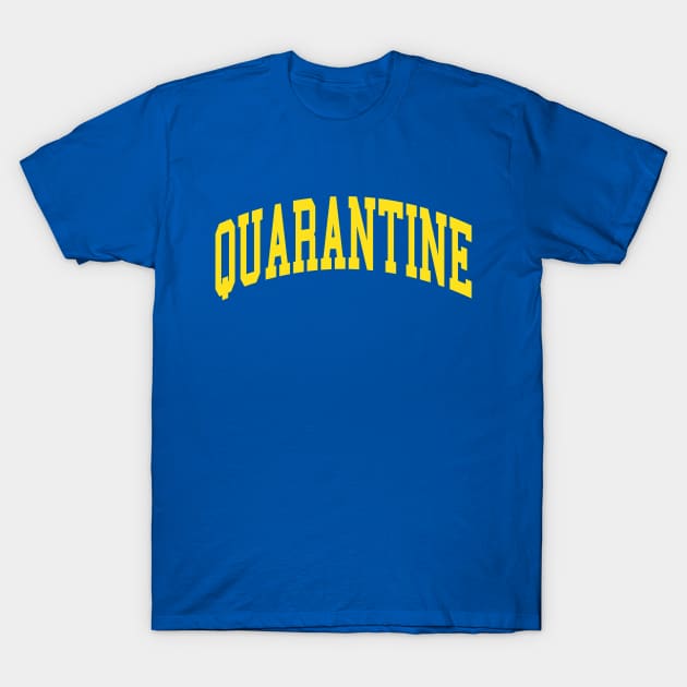 Yellow Quarantine T-Shirt by Kacy Epps Designs